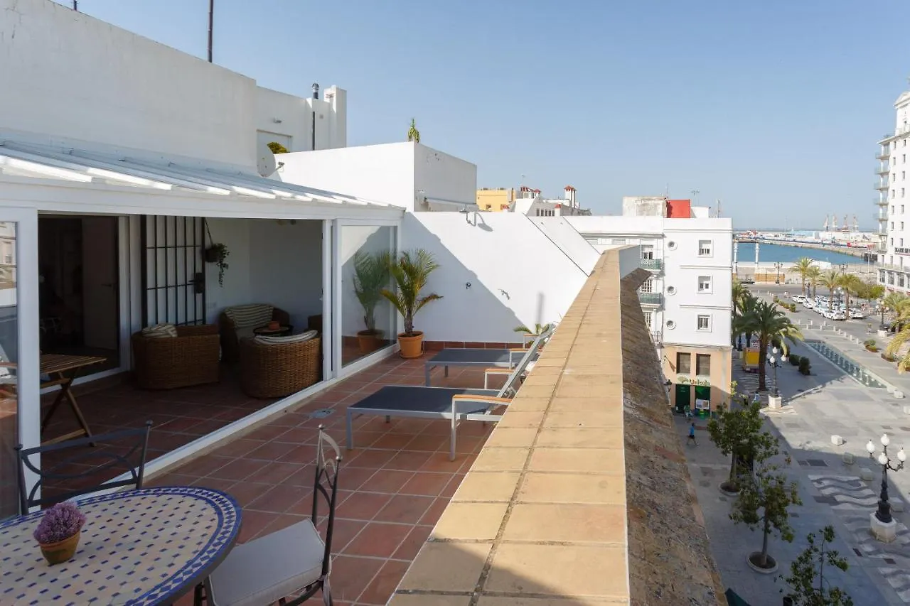 Atico-Solarium City Hall By Cadiz4Rentals Apartment