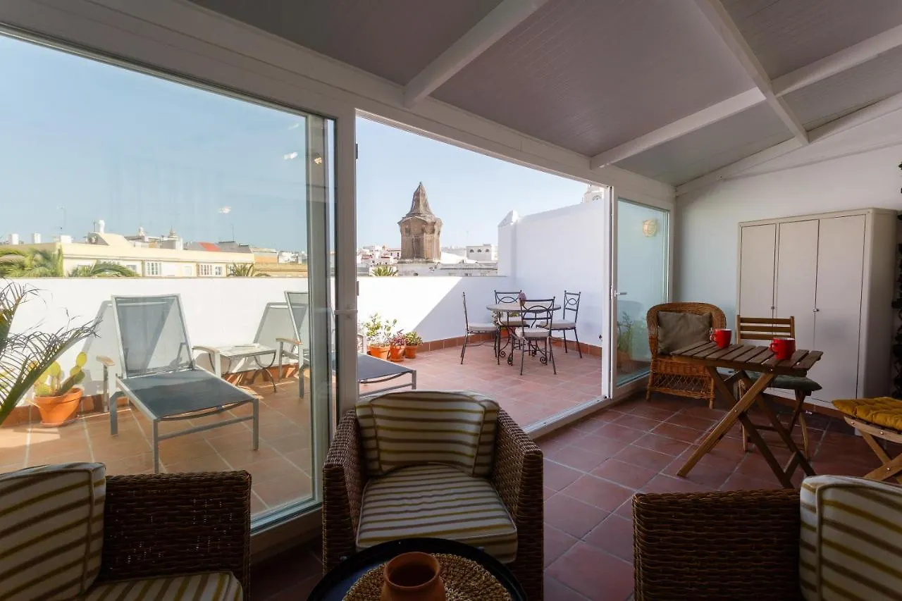 Atico-Solarium City Hall By Cadiz4Rentals Spain