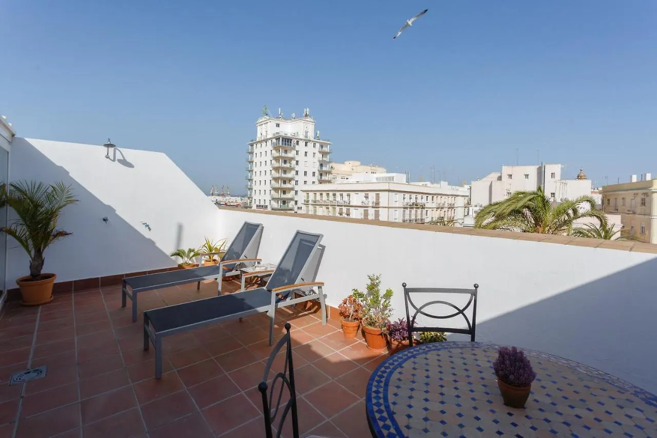 Atico-Solarium City Hall By Cadiz4Rentals Cadiz