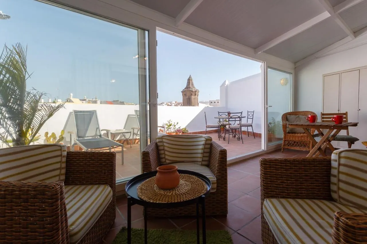 Atico-Solarium City Hall By Cadiz4Rentals Lägenhet